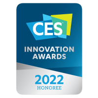 Imagen del logotipo del Premio CES® 2022 a la innovación.